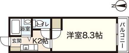 ARASE BLDⅡの間取り画像