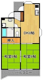 ムーブ奈須本の間取り画像