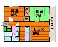 クレアの間取り画像