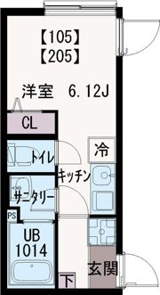 K・S武蔵関の間取り画像