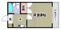 さかいコーポの間取り画像