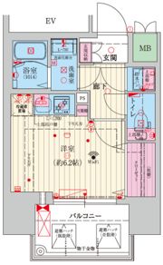 ファーストフィオーレ塚本ウェルビングの間取り画像