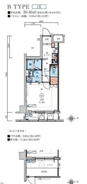 リヴシティ墨田の間取り画像