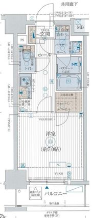 エステムプラザ池袋立教通りの間取り画像
