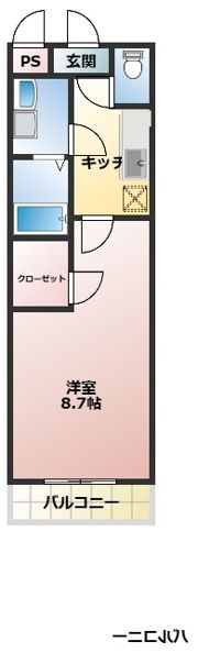 フジパレス吹田イーストⅡ番館の間取り画像