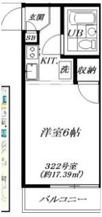 サンフレールの間取り画像