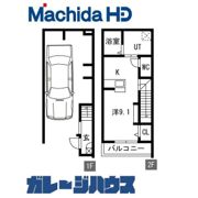 あんしん+VieM池田本町13-1027（ガレージハウス）の間取り画像