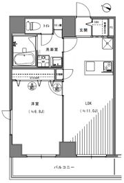 ルーブル方南町の間取り画像