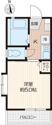 G・Aヒルズ石川町の間取り画像
