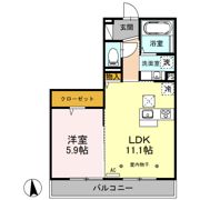 オリヴィエの間取り画像