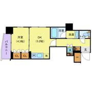 クラスタ越中島の間取り画像