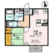 ウエストアヴェニューの間取り画像