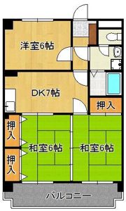 ファミール萩原の間取り画像