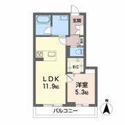 シャーメゾン セルディーナの間取り画像