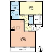 オランジュの間取り画像