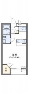 レオパレスおかのごうⅡの間取り画像