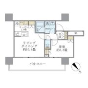 Brillia Tower 浜離宮の間取り画像