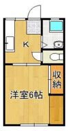 ヤングハイツアイリスの間取り画像