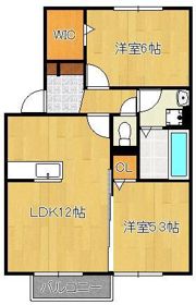 ウィットエブリAの間取り画像