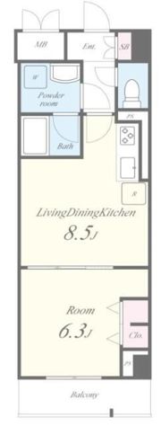 JPT RESIDENCEの間取り画像