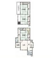 浦賀3丁目戸建の間取り画像