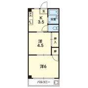 木村コーポの間取り画像