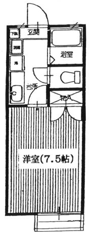 ヴィンテージ三鷹の間取り画像