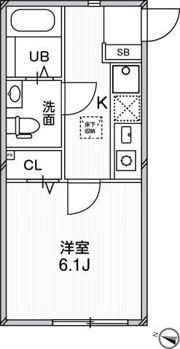 ルクール平和台の間取り画像