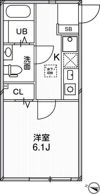 ルクール平和台の間取り画像