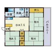 小笹カステリアCの間取り画像