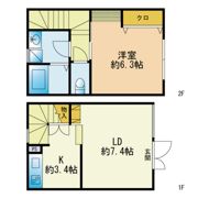 アーバンテラス5 B棟の間取り画像