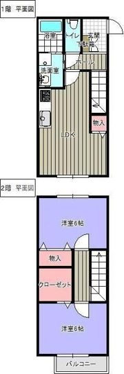 スマイルタウン下吉田1の間取り画像