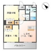 GENTLY麻生田の間取り画像