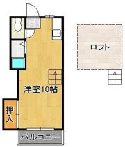 シティベール竹末の間取り画像