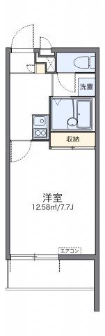 レオパレスYAMAZAKIの間取り画像