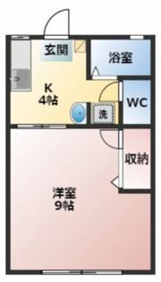 コーポステップⅡの間取り画像