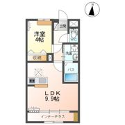 仮）阿見町中央2丁目新築アパートの間取り画像
