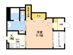 アンテ学研北の間取り画像