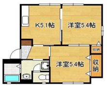 ディアス通谷の間取り画像