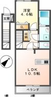 ブランリーオの間取り画像