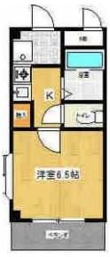 ラポール川本の間取り画像