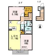 プランドール．iⅡの間取り画像