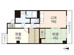 良和昭和町ビルの間取り画像