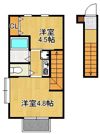 Dear津田 A棟の間取り画像