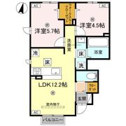 クレストの間取り画像