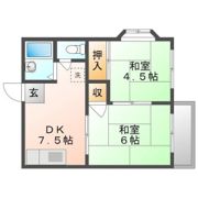 メゾン平野A棟の間取り画像
