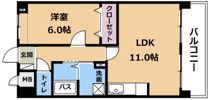 パレボヌールの間取り画像