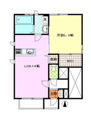 サイプラスNISHIKIの間取り画像