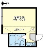 エルハイム鶴見の間取り画像