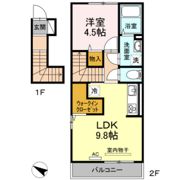 コンフォルトヒルズの間取り画像